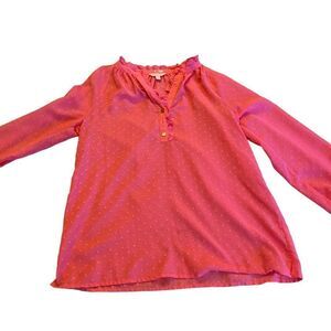EUC Liliy Pullitzer Pink Light Summer Blouse